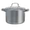 Oster Adenmore 8qt. Stainless Steel Stock Pot With Tempered Glass Lid